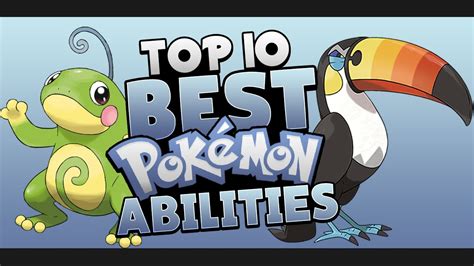 best pokemon abilities